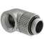 Угловой фитинг для СЖО Barrow TWT90-v2.5 White Silver (BA3165)