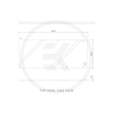 Бэкплейт для водоблока СЖО EKWB EK-Quantum Vector FTW3 RTX 3070 Ti Backplate Black (3831109861028)