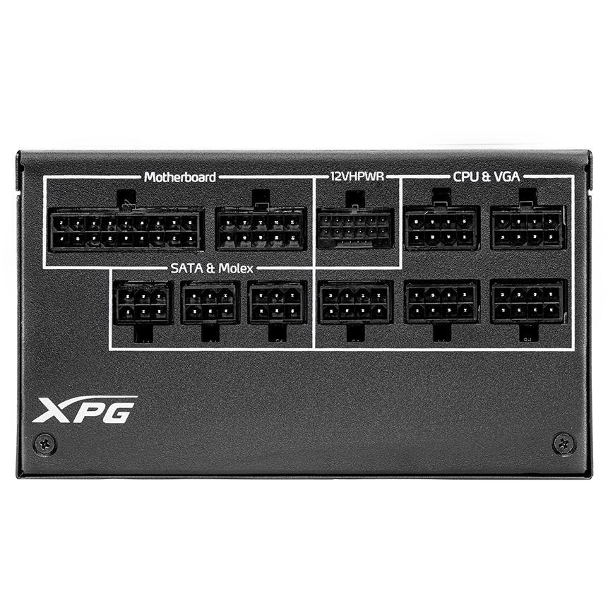 Блок питания 1000W ADATA XPG CYBERCORE II - CYBERCOREII1000P-BKCEU - фото 4