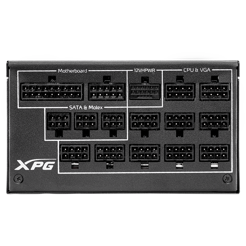 Блок питания 1300W ADATA XPG CYBERCORE II - CYBERCOREII1300P-BKCEU - фото 4