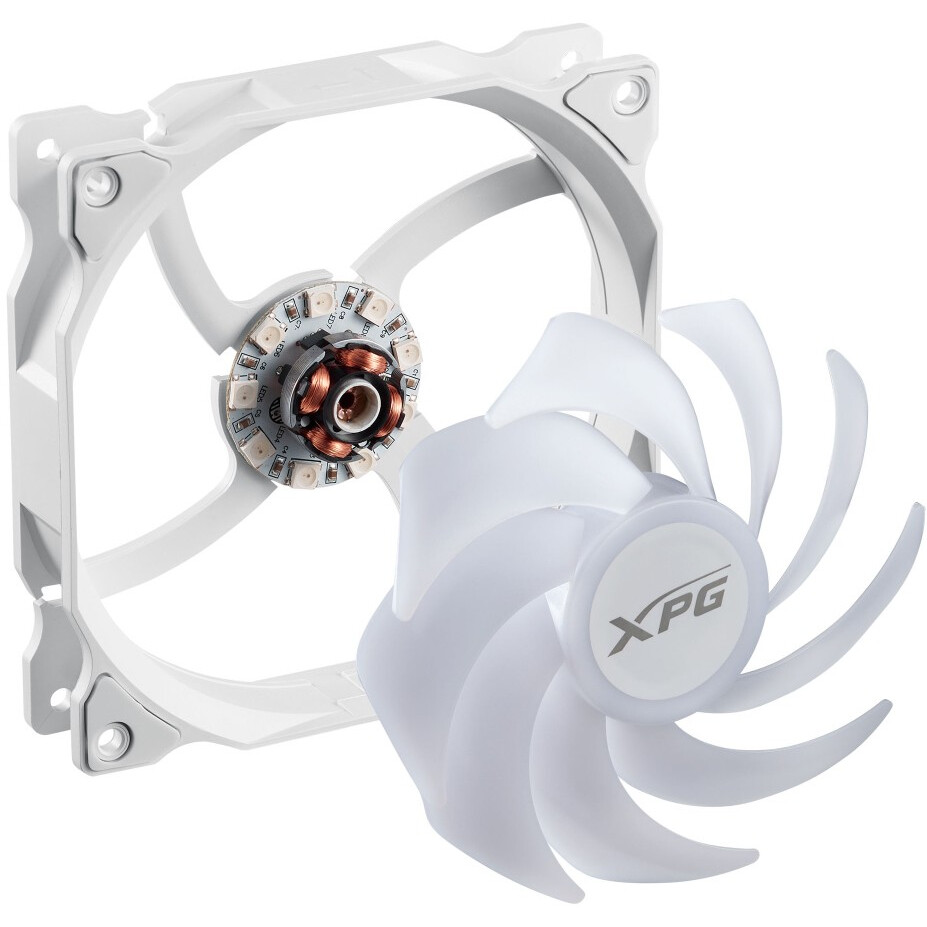 Вентилятор для корпуса ADATA XPG VENTO 120 ARGB White - VENTO120ARGB-WHCWW - фото 3