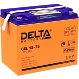 Аккумуляторная батарея Delta GEL 12-75