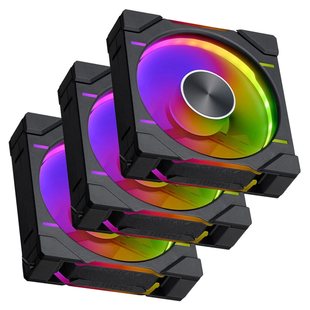 Вентилятор для корпуса Phanteks D30 DRGB PWM 120mm Black (3 шт.) - PH-F120D30_DRGB_PWM_BK01_3P