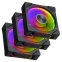 Вентилятор для корпуса Phanteks D30 DRGB PWM 120mm Black (3 шт.) - PH-F120D30_DRGB_PWM_BK01_3P