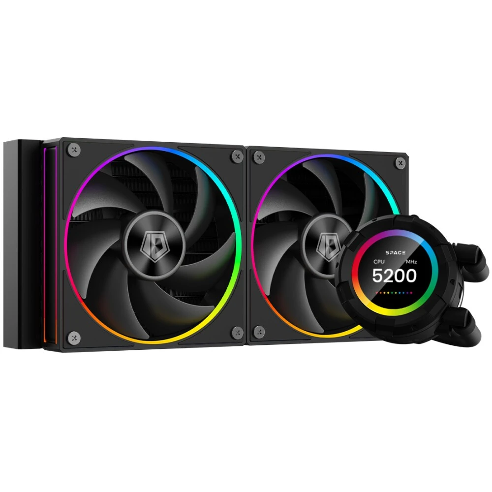 Система жидкостного охлаждения ID-COOLING SL240 BLACK - 6931393305684