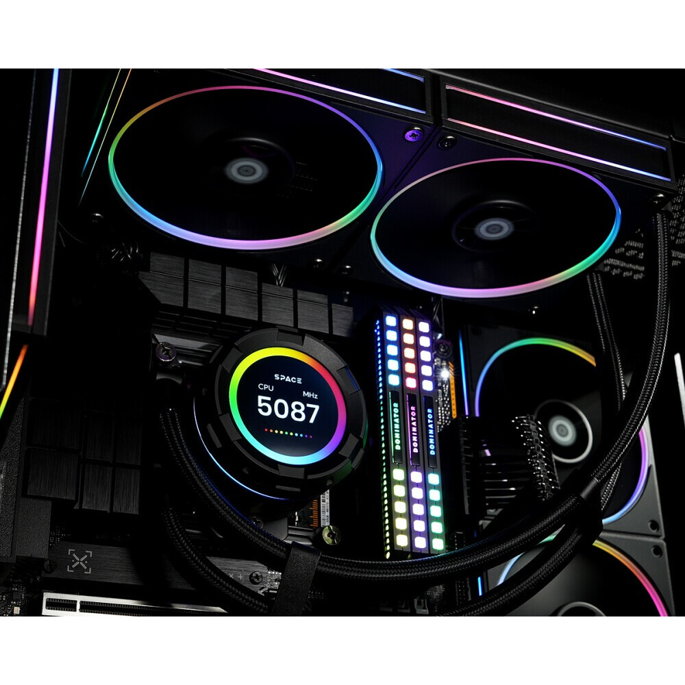 Система жидкостного охлаждения ID-COOLING SL240 BLACK - 6931393305684 - фото 8