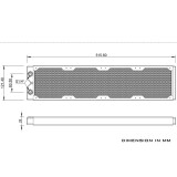 Радиатор для СЖО Barrow Dabel-28a 480 White (BA2938)