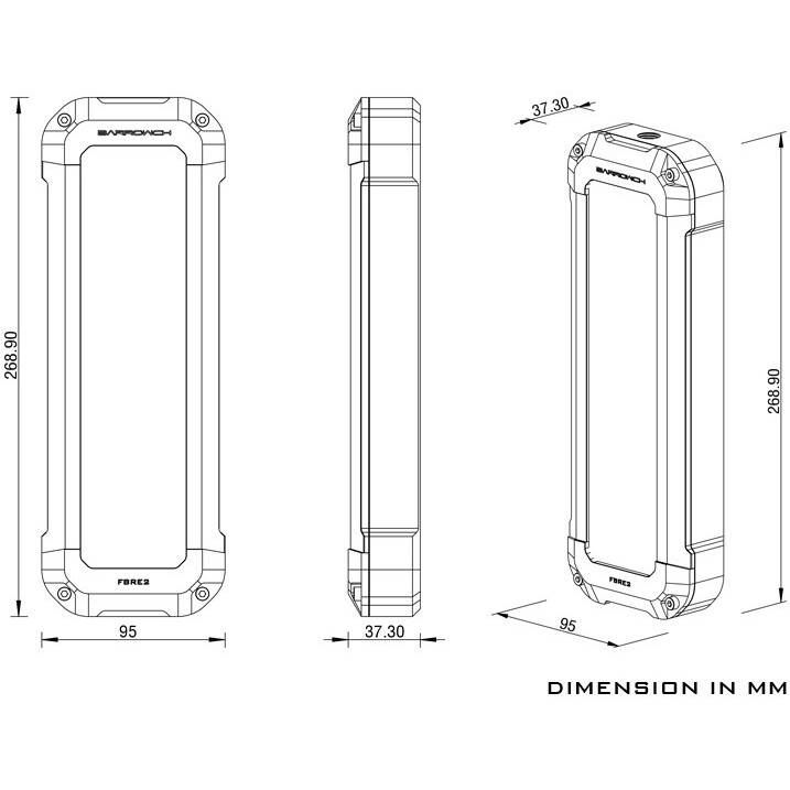 Резервуар для СЖО Barrowch FBRE2 Titanium (CH0981) - фото 3