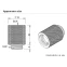 Прямой фитинг Barrow TNYZ-G20 Shiny Silver (BA1059) - фото 2