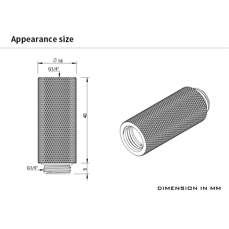 Прямой фитинг Barrow TNYZ-G40 White (BA1073) - фото 2