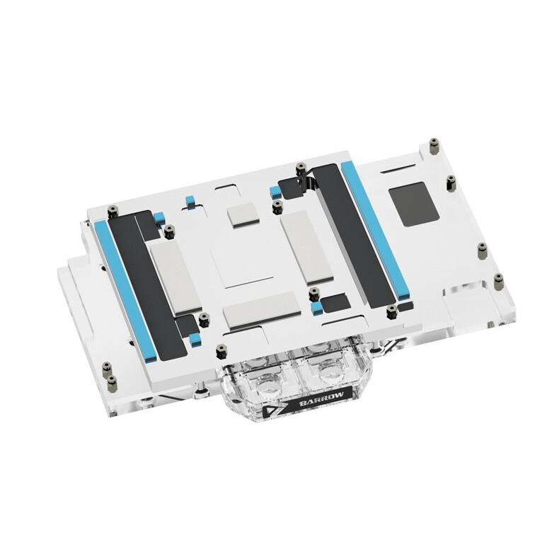 Водоблок для видеокарты Barrow BS-AST4090-PA White (BA3128) - фото 4