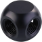 Разветвитель для СЖО Bykski B-TE4-X Black (C10-0381)