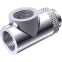 Разветвитель для СЖО Bykski CC-TE3DTSO-X-V2 Silver (C10-0484)