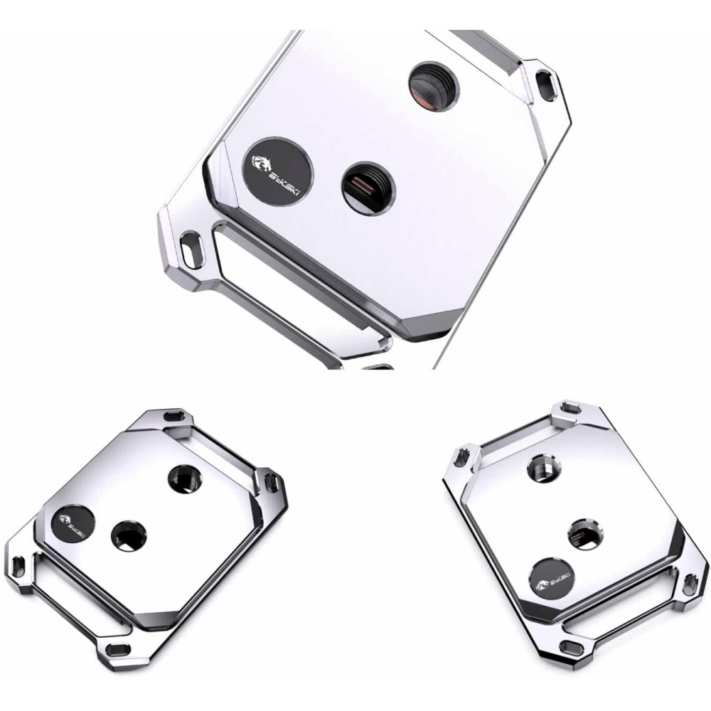 Водоблок для процессора Bykski CPU-XPR-CU-M-V3 Silver - C2-0184 - фото 2