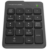 Цифровой блок A4Tech FGK21C Grey - фото 3