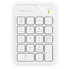 Цифровой блок A4Tech FGK21C White