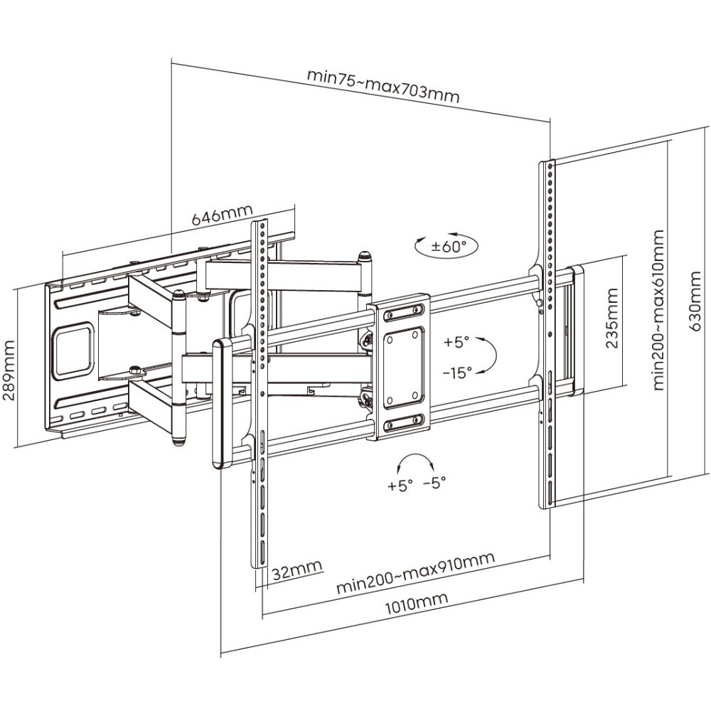 Кронштейн Exell EXi-X9996-HD - фото 6