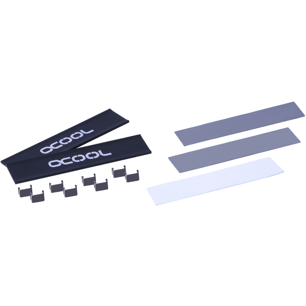 Радиатор для SSD M.2 Alphacool HDX M.2 SSD M02 110mm Black - 11747 - фото 2