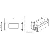 Датчик потока для СЖО Barrowch FBFT03 V2 Black (CH0720)