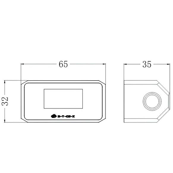 Датчик температуры для СЖО Bykski B-T-CS-X Black (C13-0174) - фото 4