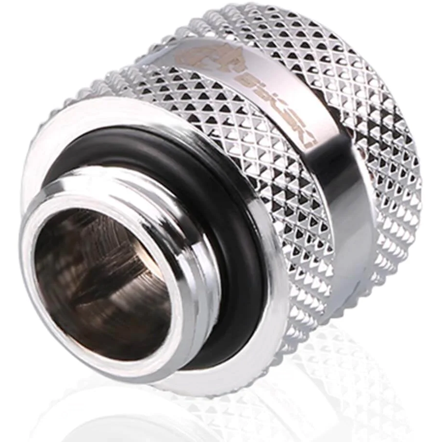 Прямой фитинг для СЖО Bykski B-HTJV2-L12 Silver (C10-0301) - фото 2