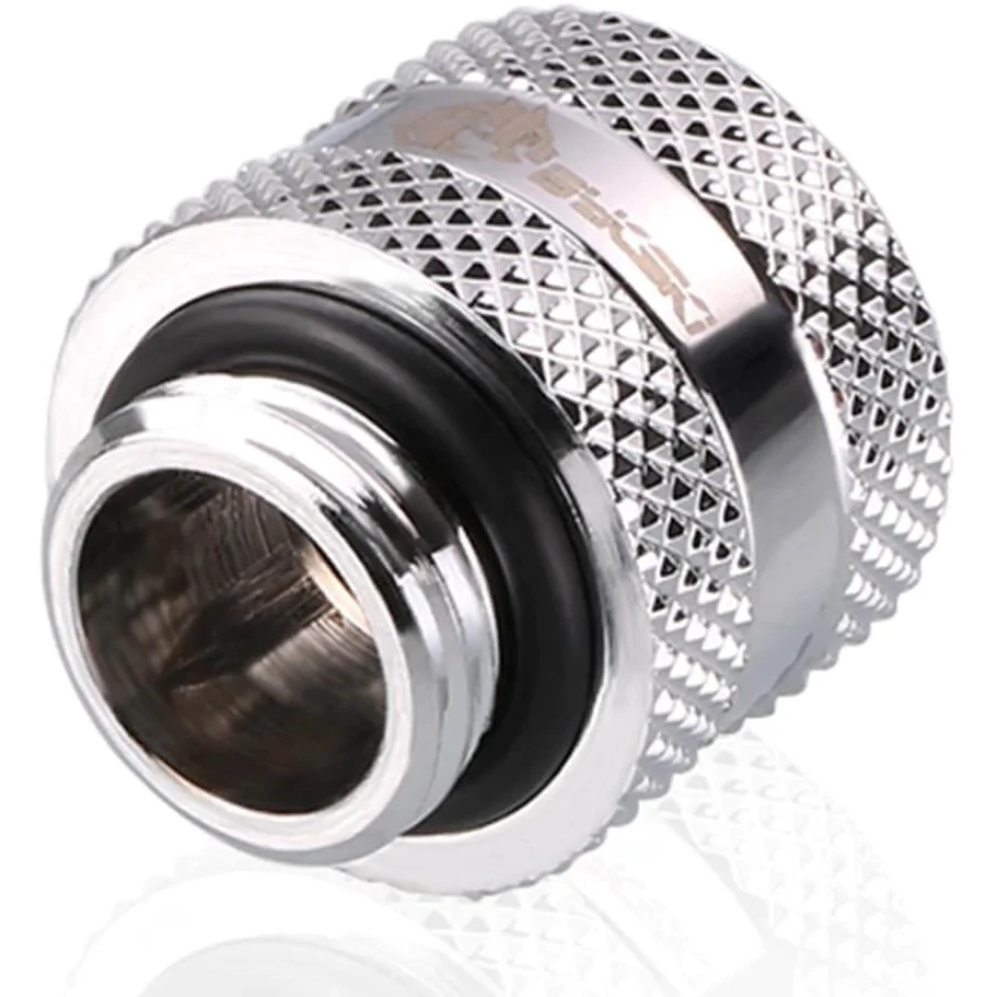 Прямой фитинг для СЖО Bykski B-HTJV2-L14 Silver (C10-0308) - фото 2