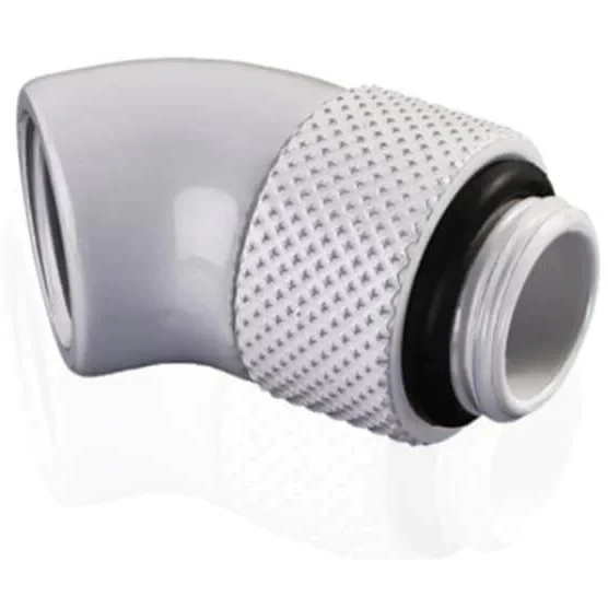 Угловой фитинг для СЖО Bykski B-RD45-X White (C10-0339)