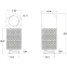 Угловой фитинг для СЖО Bykski B-RD90-EXJ25 Silver (C10-0351) - фото 2