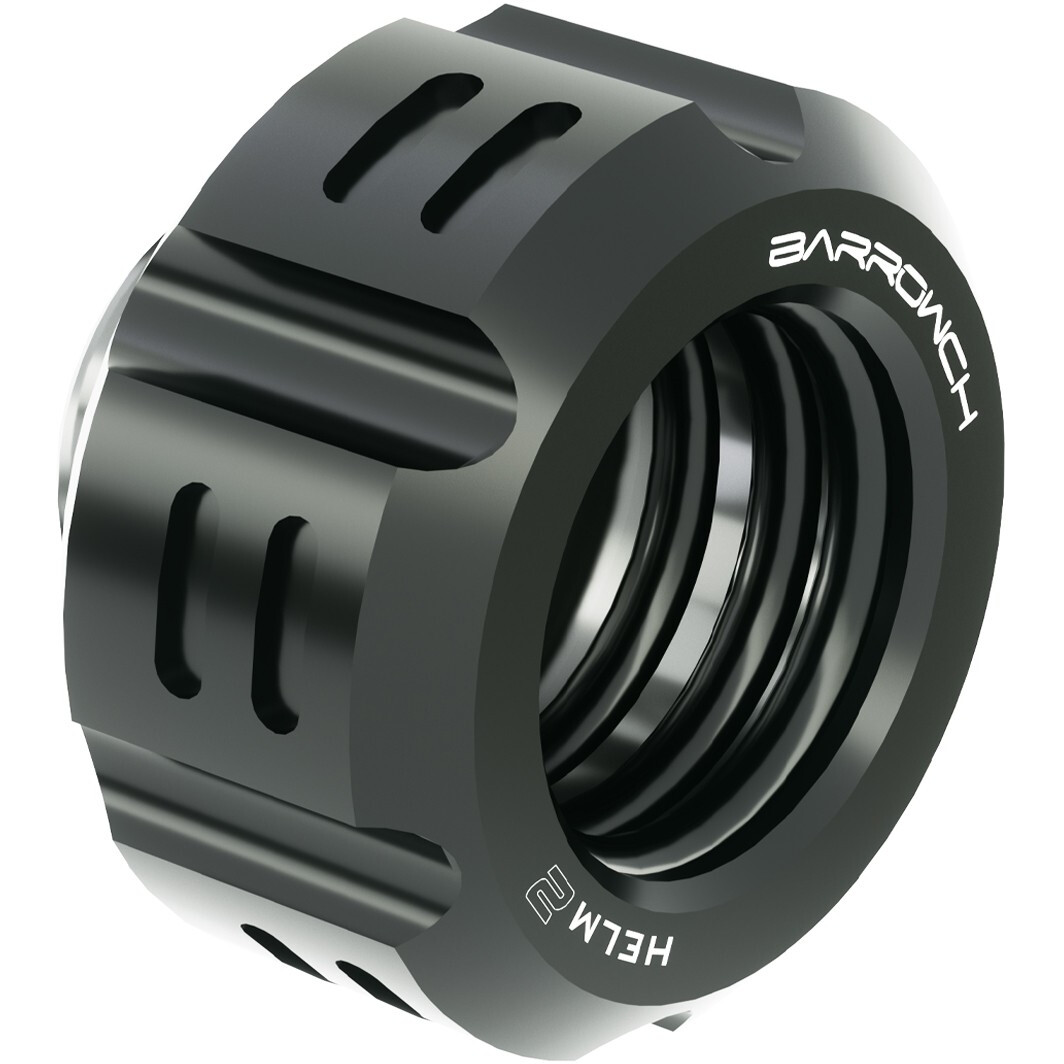 Фитинг для СЖО Barrowch FBYKNM-14 Black (CH0909)