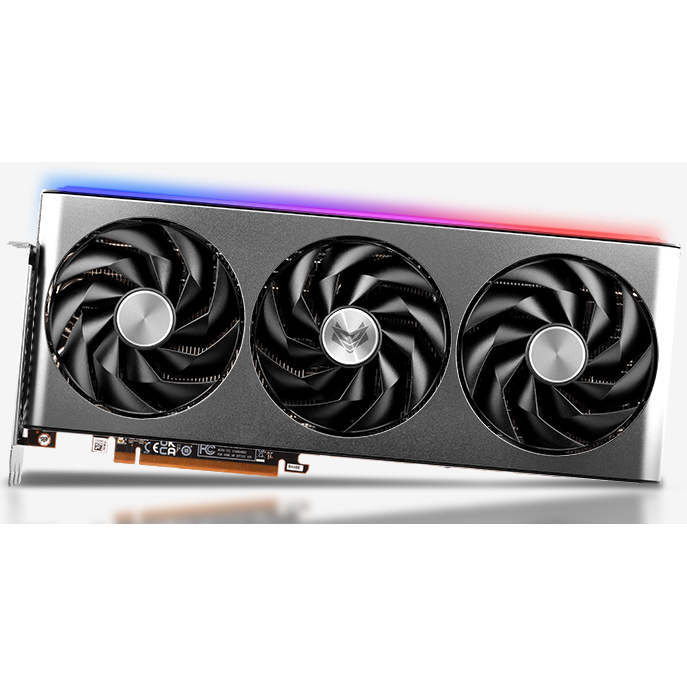 Видеокарта AMD Radeon RX 7700 XT Sapphire Nitro+ 12Gb (11335-02-20G) - фото 3