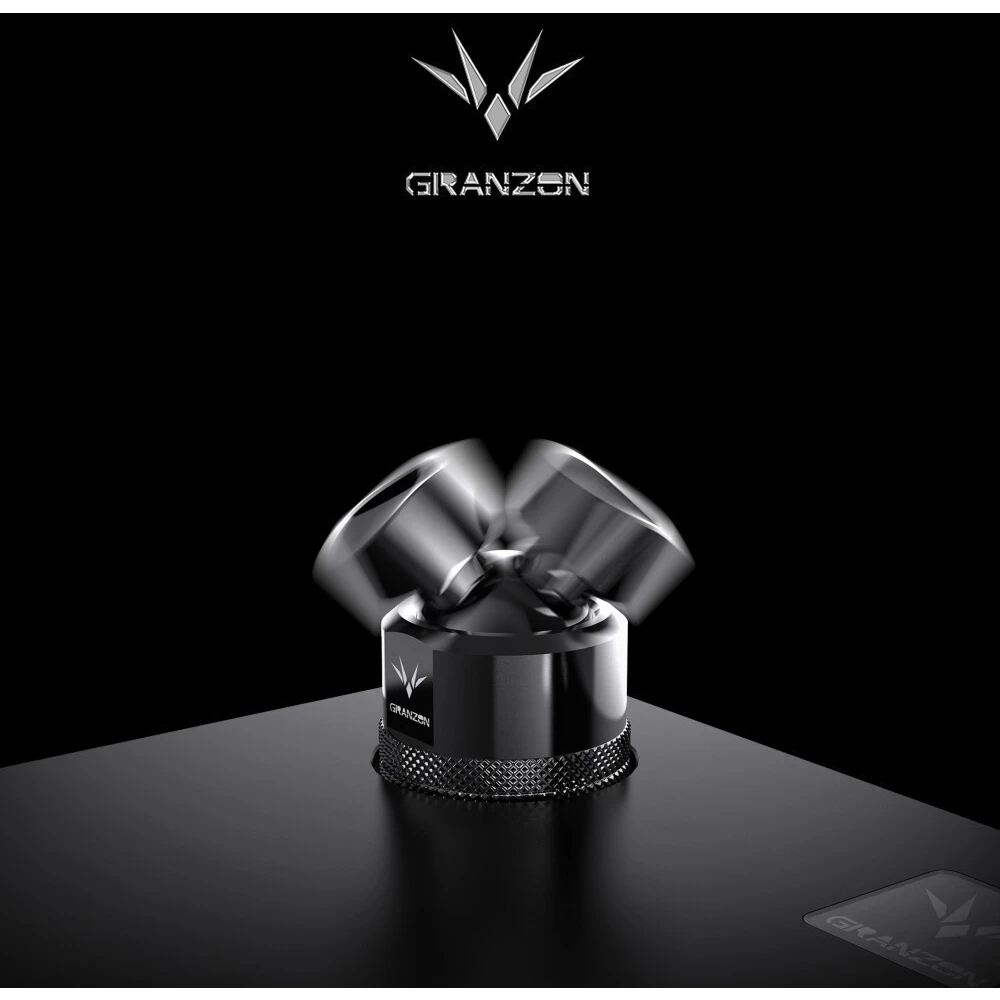 Поворотный адаптер для СЖО Bykski Granzon GD-X Silver (C10-0468) - фото 2