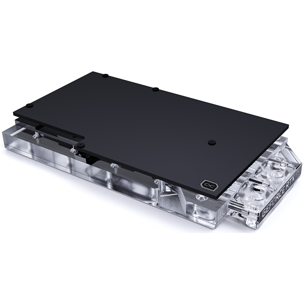 Водоблок для видеокарты Alphacool Eisblock Aurora Acryl GPX-N RTX 3090 Founders Edition with Backplate (11941) - фото 3