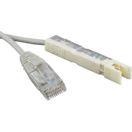 Патч-корд Hyperline PC-110-RJ45-1P-CX-3M-LSZH-GY, 3м