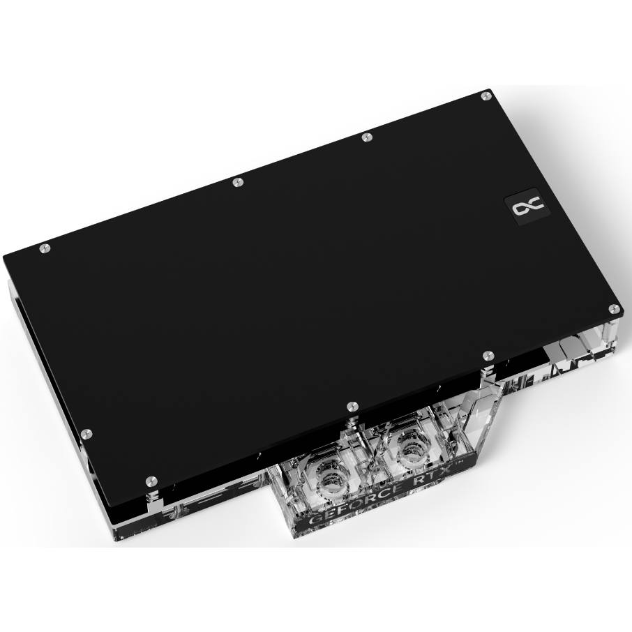 Водоблок для видеокарты Alphacool Eisblock Aurora Acryl GPX-N RTX 4090 GameRock + Phantom with Backplate (13463) - фото 2