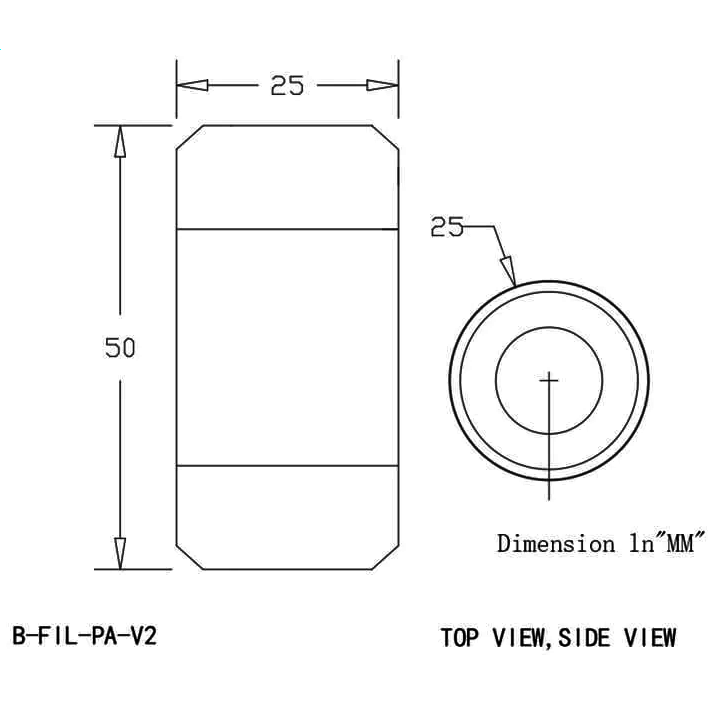 Фильтр для СЖО Bykski B-FIL-PA-V2 Silver (C13-0027) - фото 3