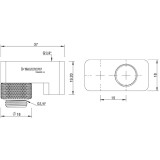 Адаптер для СЖО Barrow TX360PZ-15 Silver (BA2653)