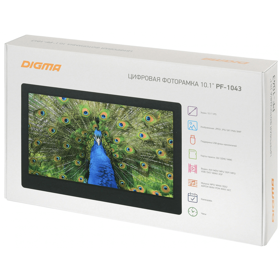 Цифровая фоторамка Digma PF-1043 10" Black - фото 10