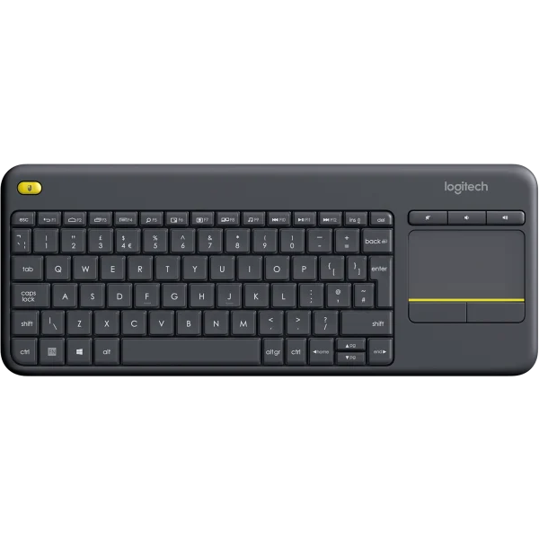 Клавиатура Logitech K400 Wireless Touch Plus Black (920-007147)