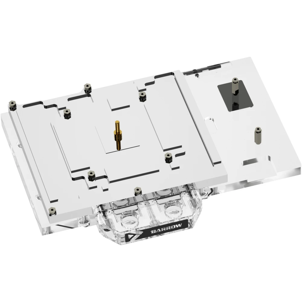 Водоблок для видеокарты Barrow BS-NVG4090-PA Black (BA3120) - фото 2