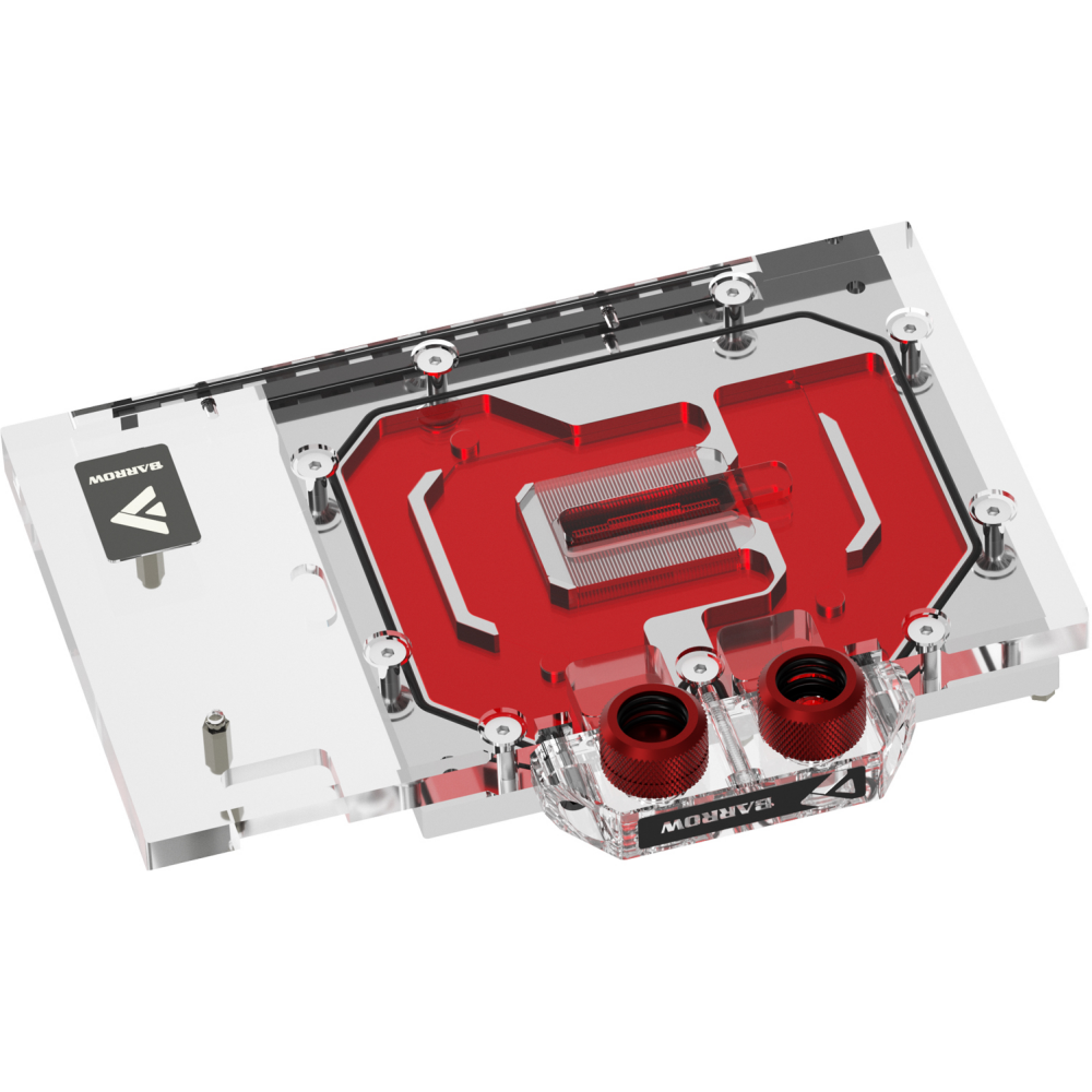 Водоблок для видеокарты Barrow BS-NVG4090-PA Black (BA3120) - фото 3