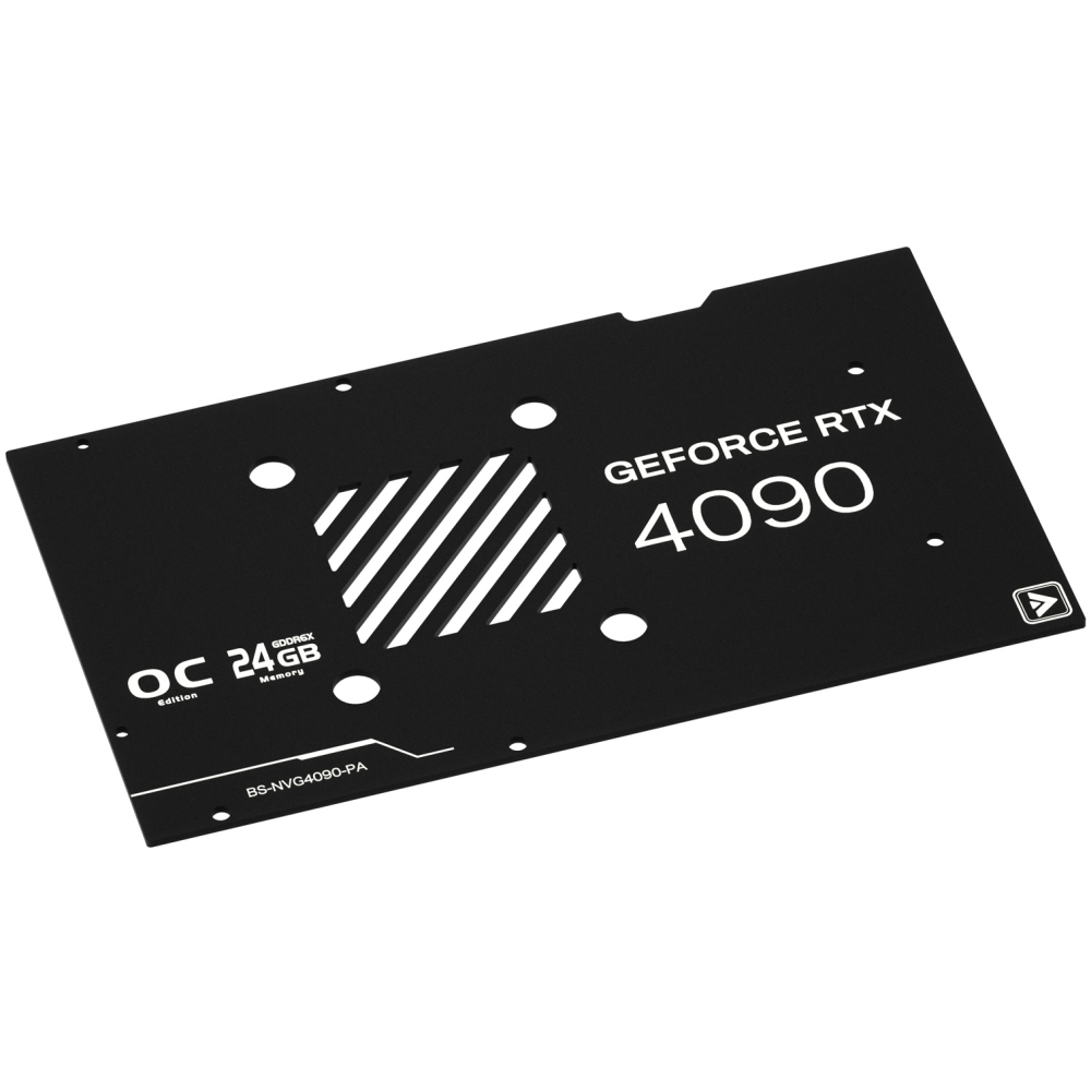 Водоблок для видеокарты Barrow BS-NVG4090-PA Black (BA3120) - фото 4