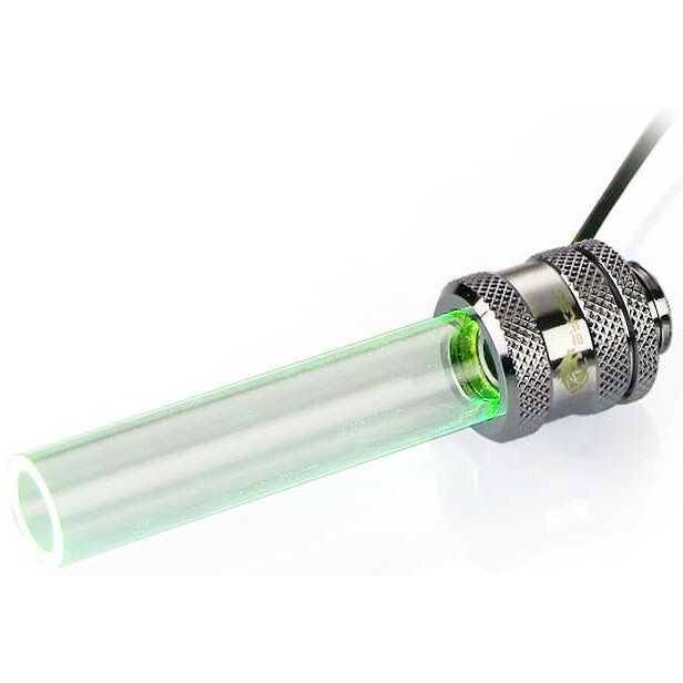 Угловой фитинг для СЖО Bykski B-LTJT-X 14MM 5V A-RGB Silver (C10-0319) - фото 3