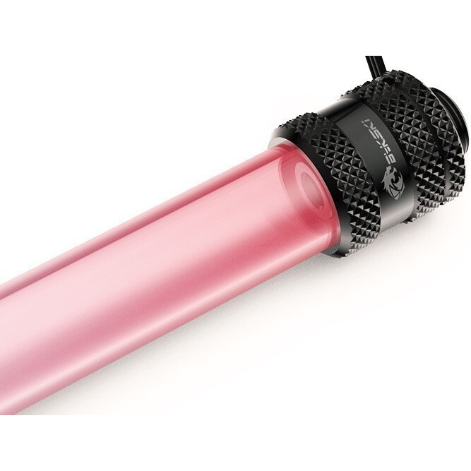 Угловой фитинг для СЖО Bykski B-LTJT-X 16MM 5V A-RGB Black (C10-0322) - фото 4