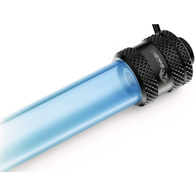 Угловой фитинг для СЖО Bykski B-LTJT-X 16MM 5V A-RGB Black (C10-0322) - фото 5