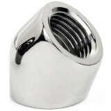 Угловой фитинг для СЖО EKWB EK-AF Angled 45° 2F G1/4 Nickel (3831109847671)