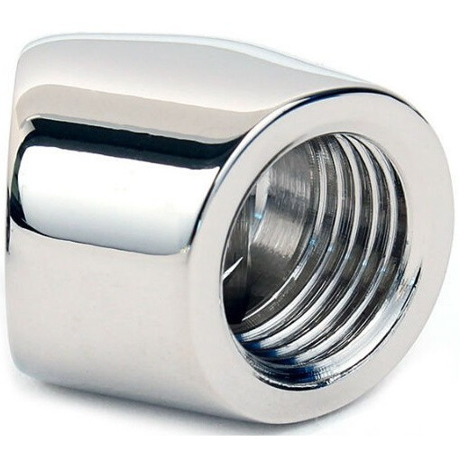 Угловой фитинг для СЖО EKWB EK-AF Angled 45° 2F G1/4 Nickel (3831109847671) - фото 2
