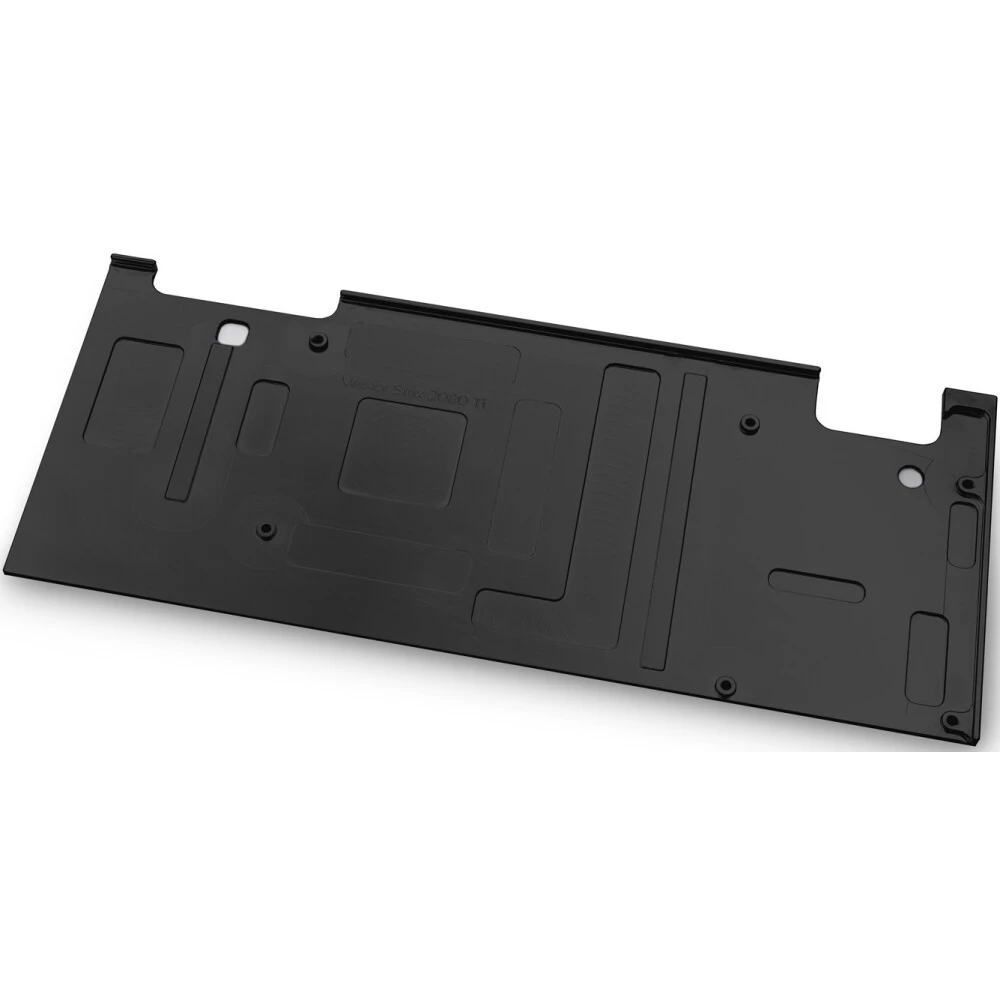 Бэкплейт для водоблока СЖО EKWB EK-Vector Strix RTX 2080 Ti Backplate Black (3831109814970) - фото 2