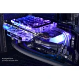 Активный бэкплейт для водоблока СЖО Alphacool Eisblock Aurora GPX-N Acryl 3090 Founders Edition (13039)