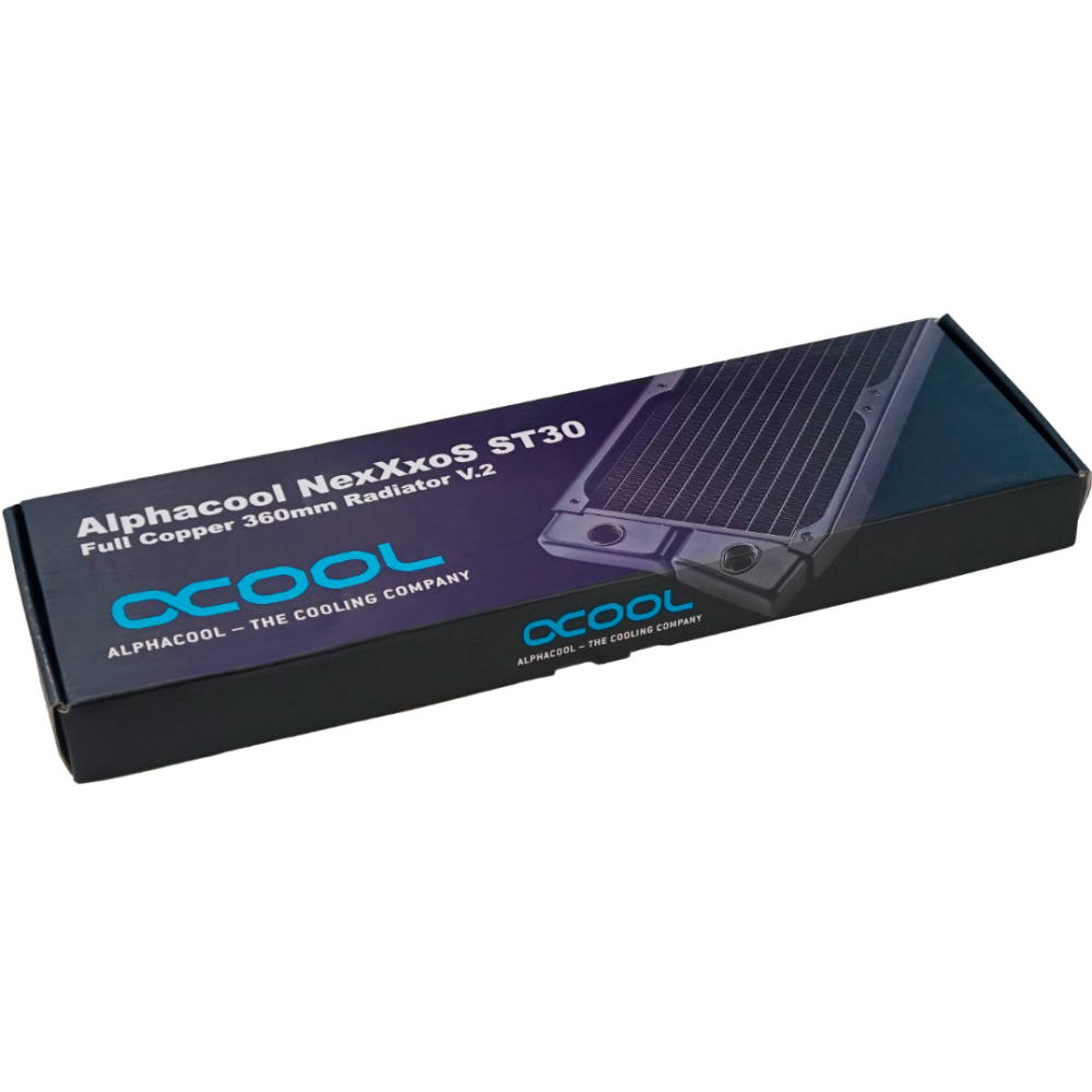 Радиатор для СЖО Alphacool NexXxoS ST30 Full Copper 360mm radiator V.2 (14345) - фото 7