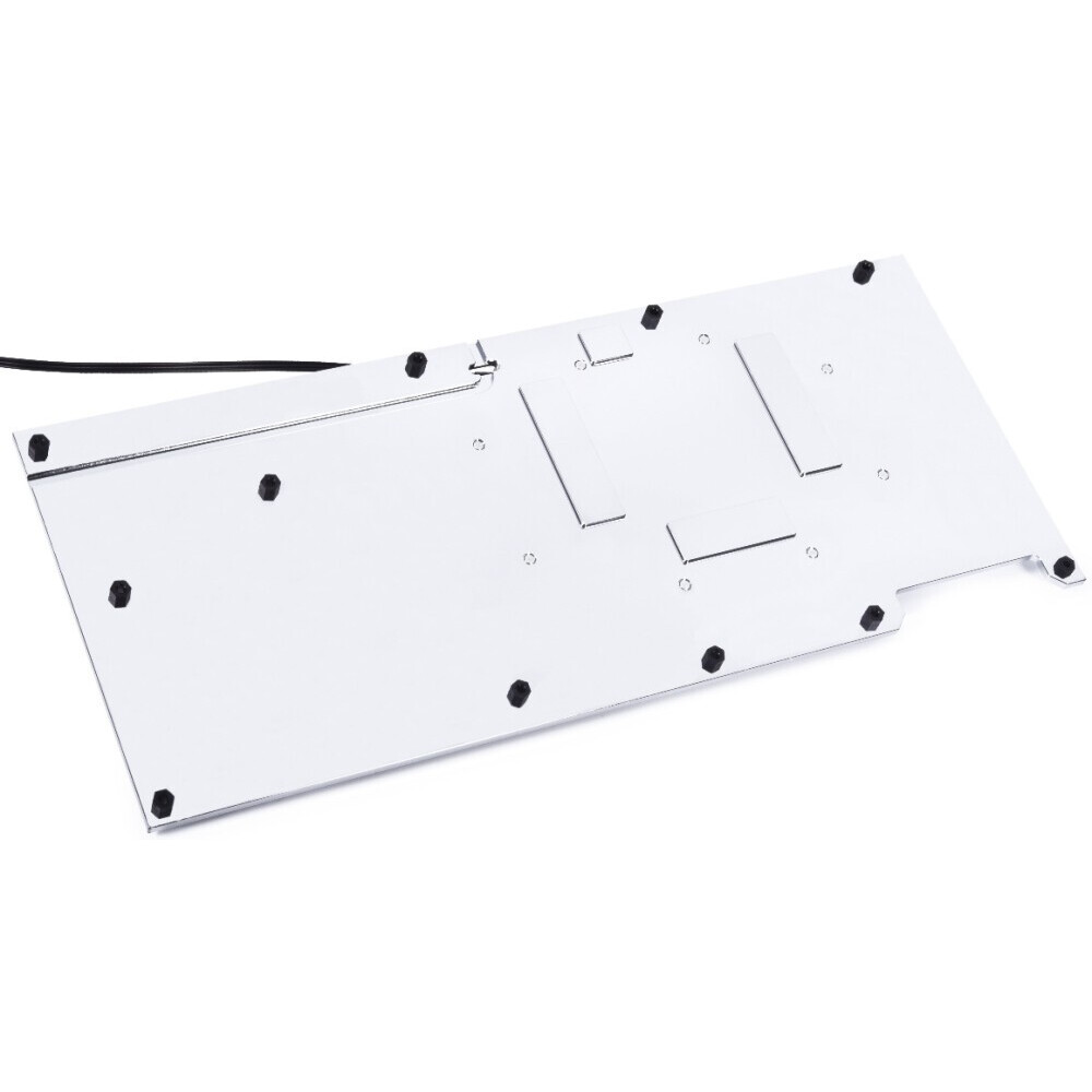 Активный бэкплейт для водоблока СЖО Alphacool Eisblock Aurora GPX-N Acryl 3080/3090 FTW3 (13043) - фото 3